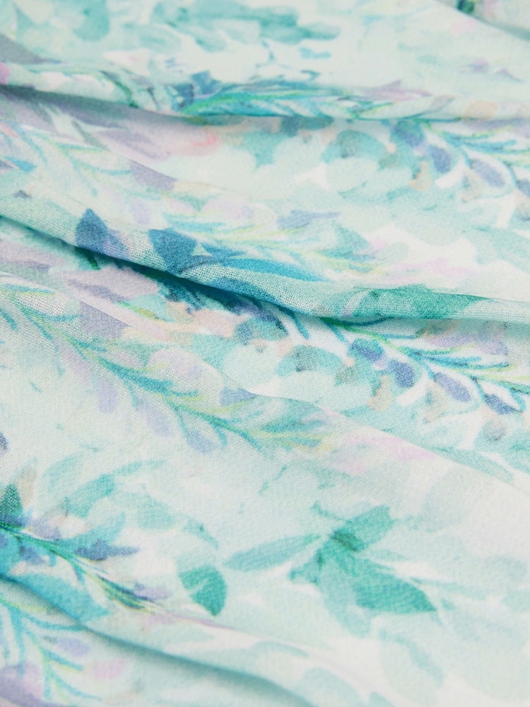 Monsoon Blue Alium Botanical Print Dress - Image 3 of 3