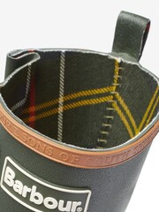 Barbour® Olive Green Simonside Kids Wellies - Image 4 of 6