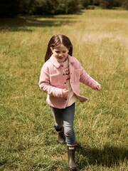 Barbour® Olive Green Simonside Kids Wellies - Image 6 of 6