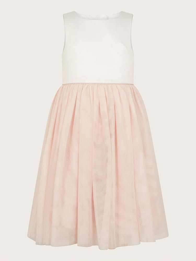 Monsoon Pink Georgia Tulle Bridesmaid Dress - Image 1 of 3