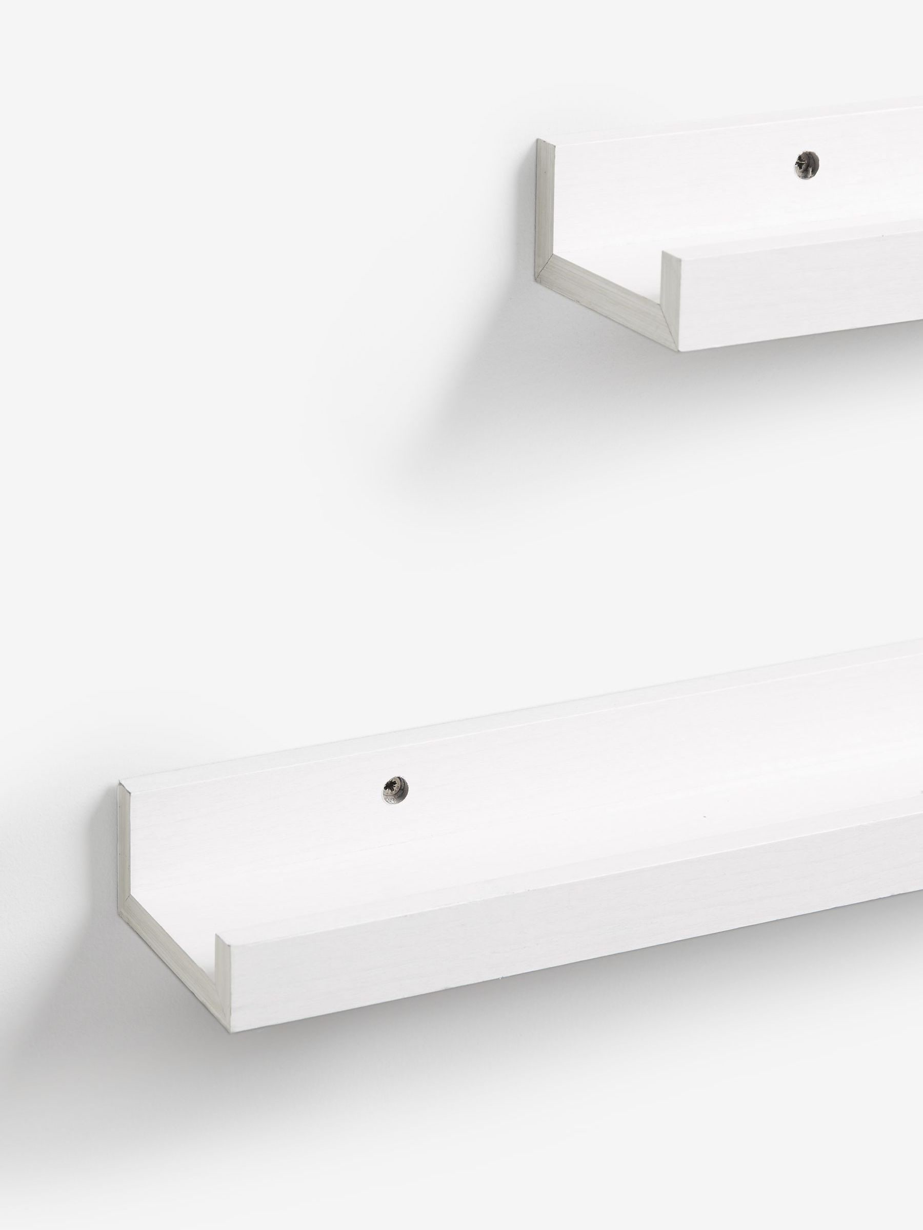 White picture ledge top