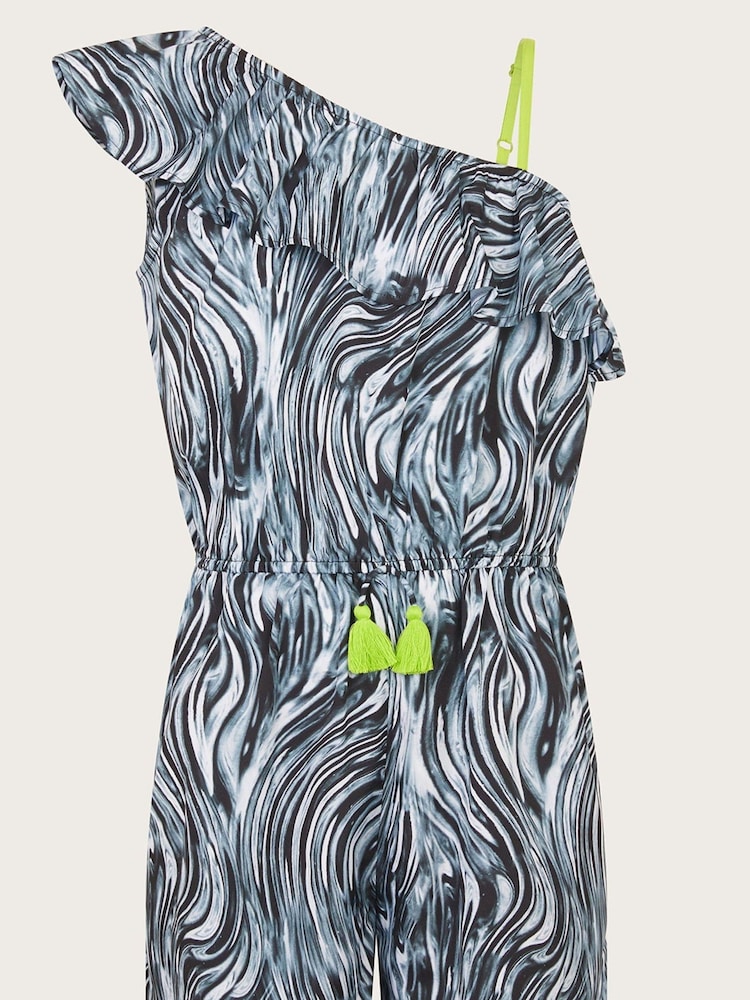 Monsoon Grey Ripple Playsuit - Image 1 of 3 Monsoon Grey Ripple Playsuit - Image 1 of 3