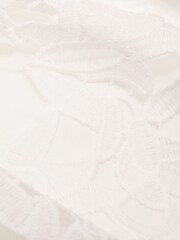 Monsoon White Corded Lace Prom Dress - Image 2 of 2