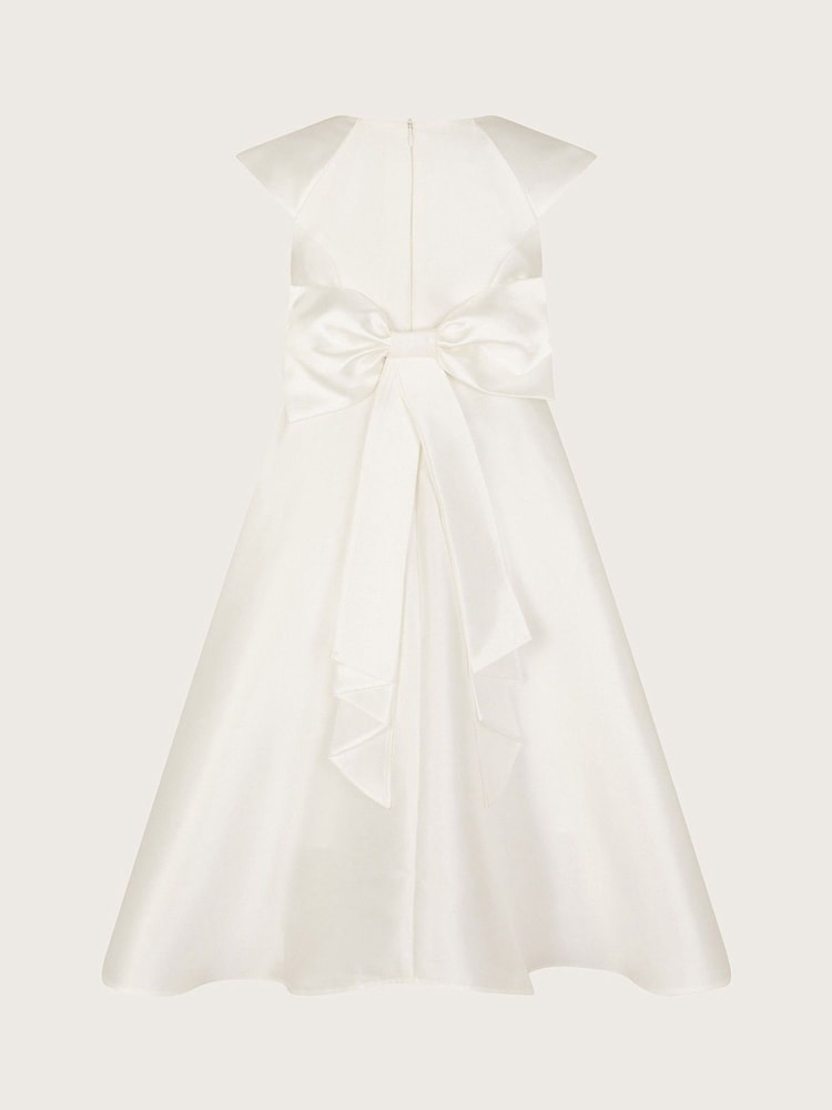 Monsoon White Cordelia Duchess Dress - Image 2 of 3