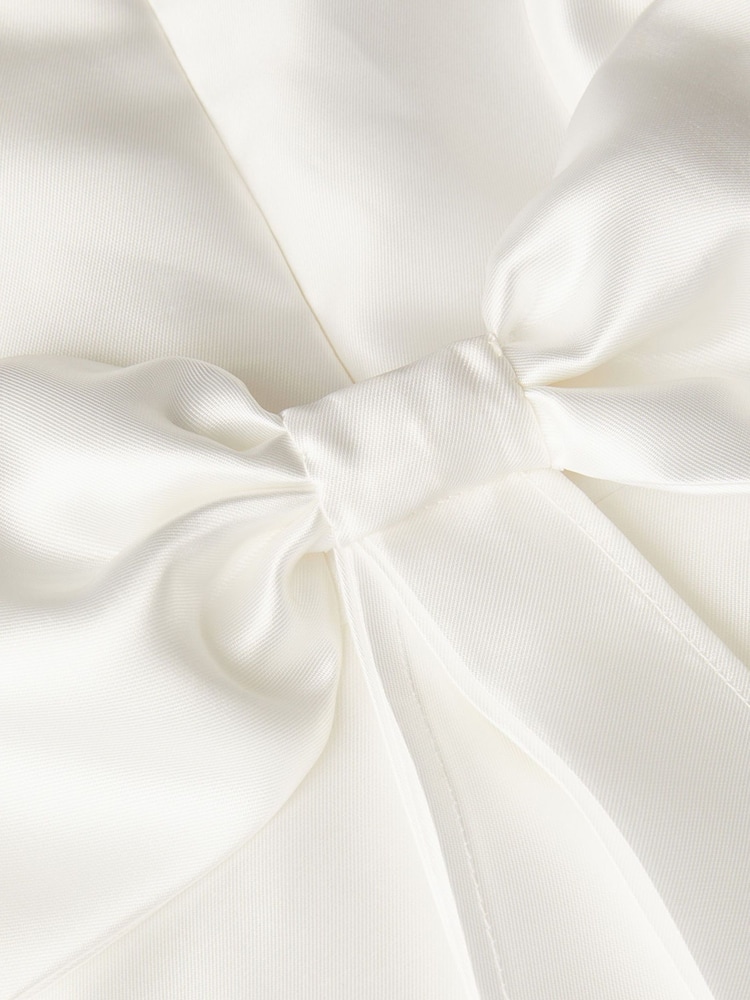 Monsoon White Cordelia Duchess Dress - Image 3 of 3
