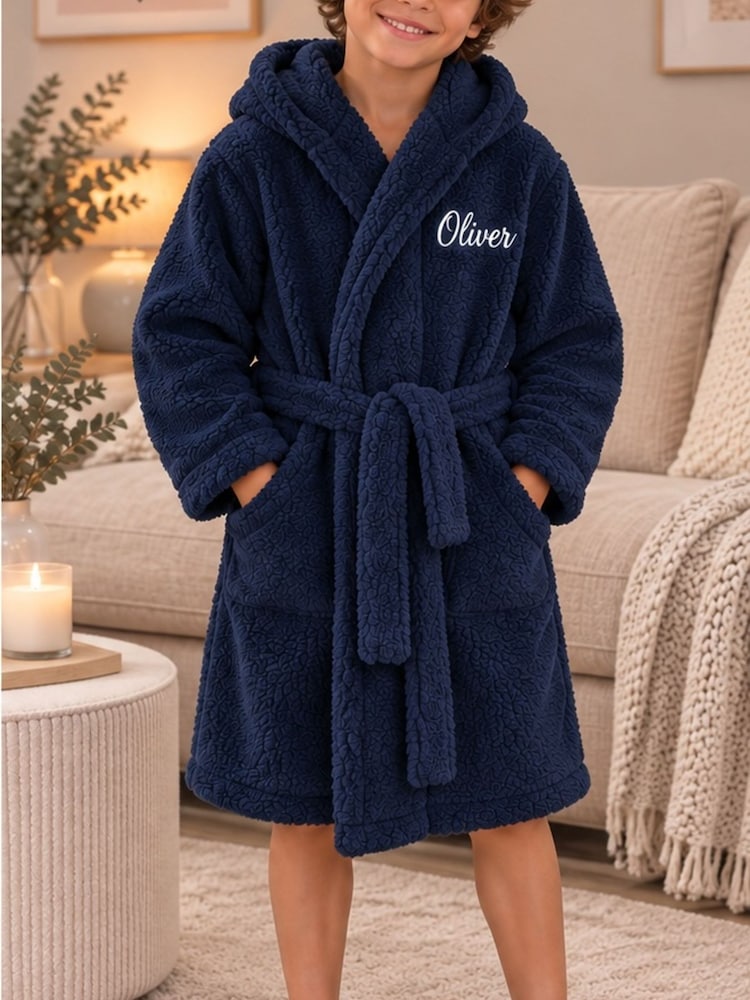 Personalised Premium Dressing Gown by Lulabay - Image 2 of 2 Personalised Premium Dressing Gown by Lulabay - Image 2 of 2