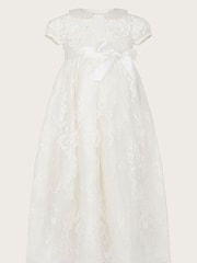 Monsoon Baby Provenza Taufkleid aus Seide - Bild 1 von 3