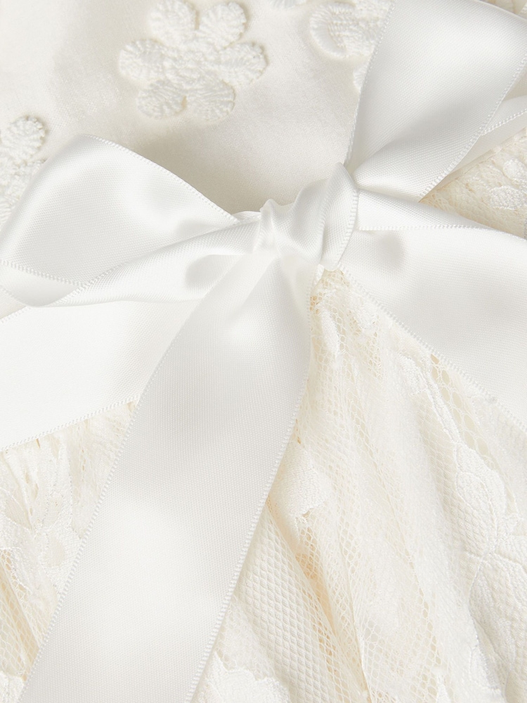 Monsoon Baby Provenza Taufkleid aus Seide - Bild 3 von 3