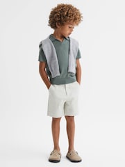 Reiss Chalk Wicket 4-9 yrs Casual Chino Shorts - Image 3 of 6