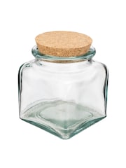 &Again Recycled Glass Storage Jar 1.1L Set of 2 - Image 3 of 3