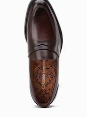 Base London Kennedy Slip On Penny Loafers - Image 4 of 6