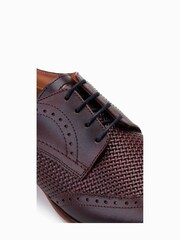 Base London Falcone Lace Up Brogue Shoes - Image 6 of 6