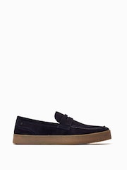 Base London Claude Slip On Penny Loafers - Image 1 of 6