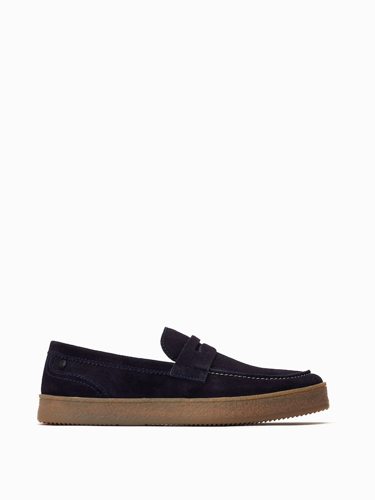 Base London Claude Slip On Penny Loafers - Image 1 of 6