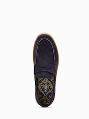 Base London Claude Slip On Penny Loafers - Image 4 of 6