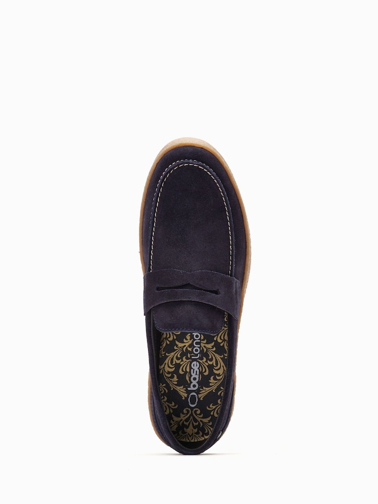 Base London Claude Slip On Penny Loafers - Image 4 of 6