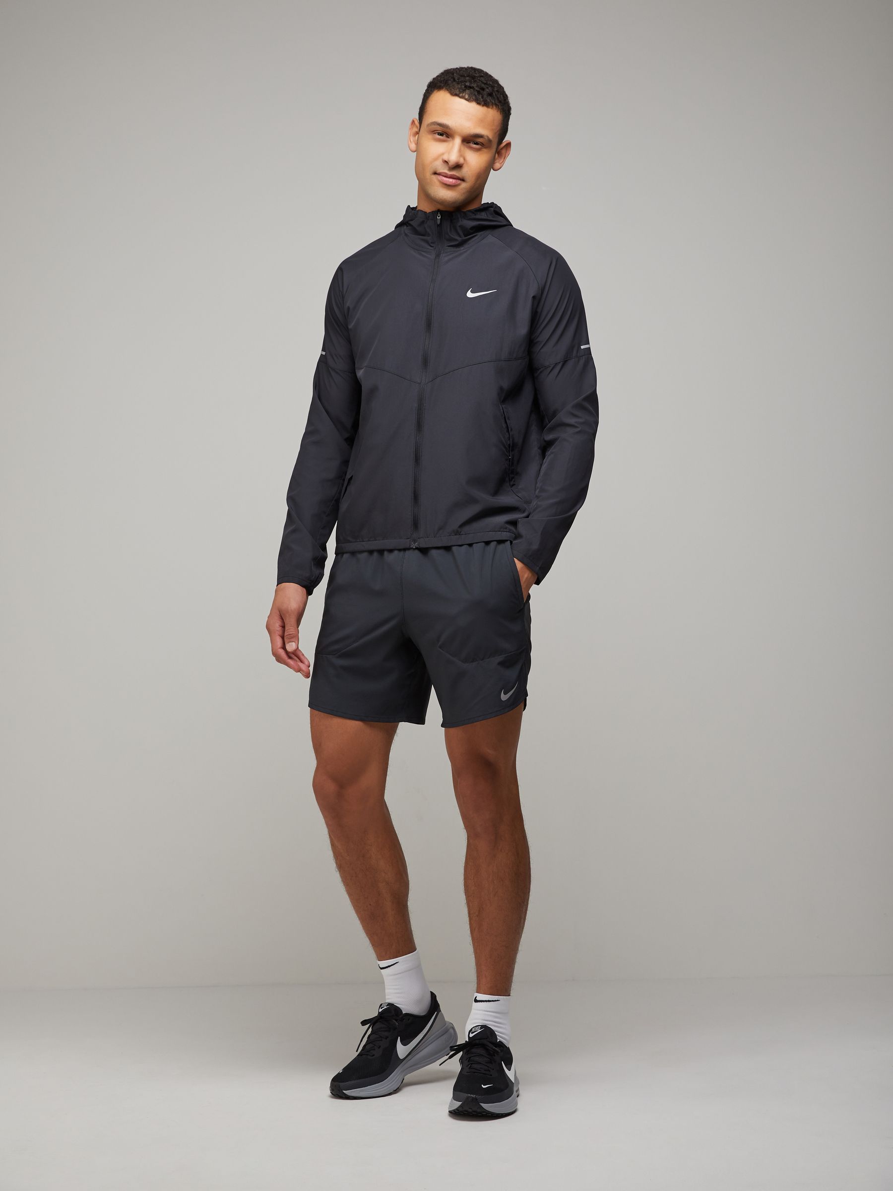 Buy Nike Black Repel Miler Running Jacket from Next South Africa