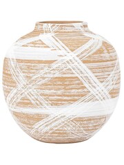 Gallery Home White Reactive Palo Small Vase - Image 4 of 5