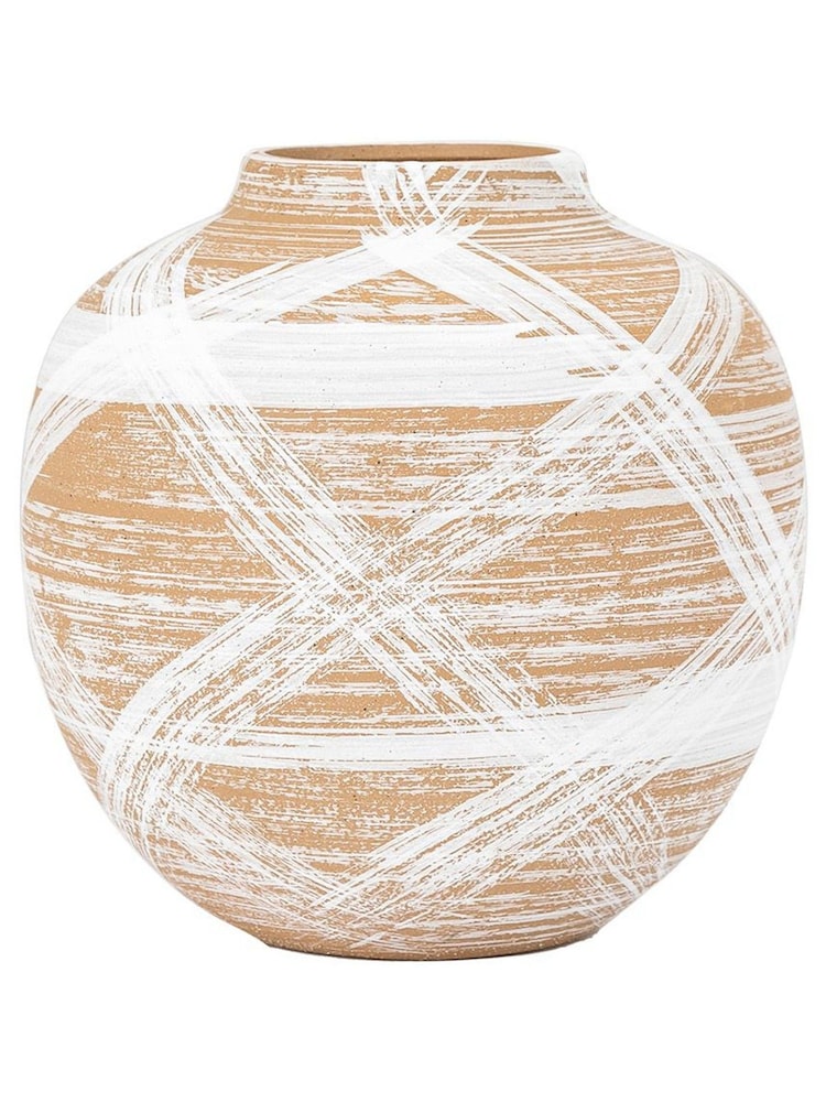 Gallery Home White Reactive Palo Small Vase - Image 5 of 5