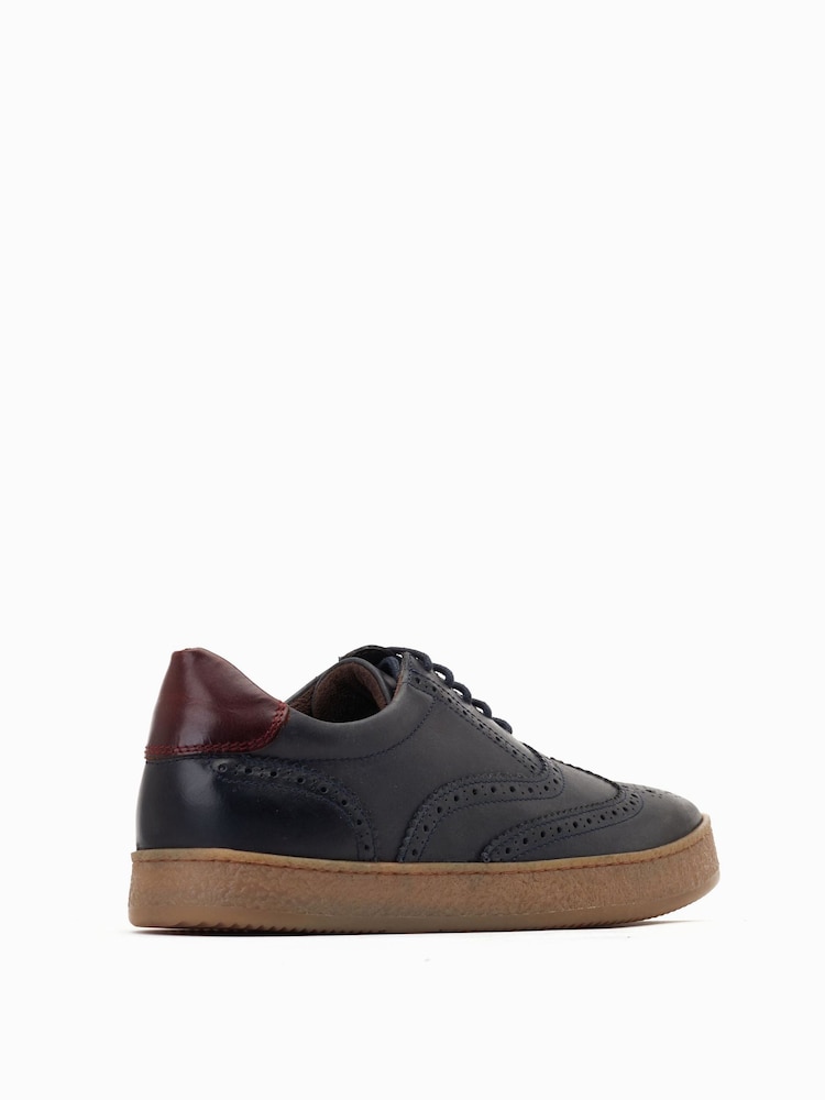 Base London Christo Brogue Sneakers - Image 2 of 6