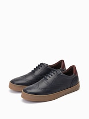 Base London Christo Brogue Sneakers - Image 3 of 6