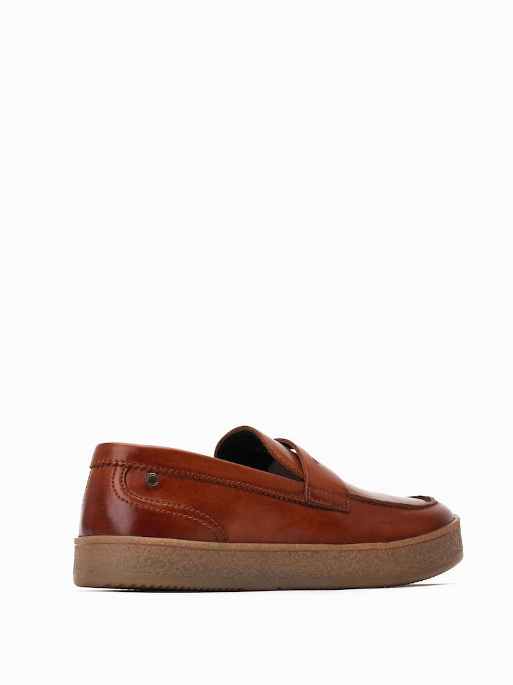 Base London Claude Slip On Penny Loafers - Image 2 of 6