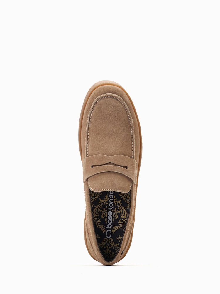 Base London Claude Slip On Penny Loafers - Image 4 of 6