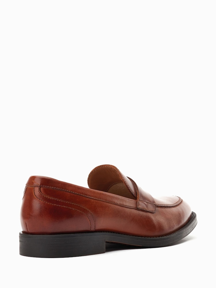 Base London Kennedy Slip On Penny Loafers - Image 2 of 6