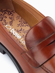 Base London Kennedy Slip On Penny Loafers - Image 6 of 6