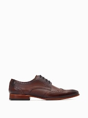 Base London Falcone Lace Up Brogue Shoes - Image 1 of 6