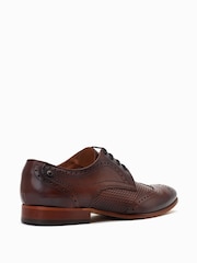Base London Falcone Lace Up Brogue Shoes - Image 2 of 6