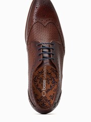 Base London Falcone Lace Up Brogue Shoes - Image 4 of 6