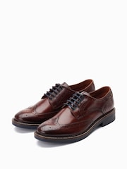 Base London Mawley Lace-Up Derby Shoes - Image 3 of 6