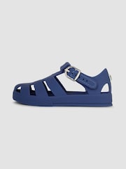 Azul marino - Sandalias de goma de Jojo Maman Bébé - Imagen 4 de 6