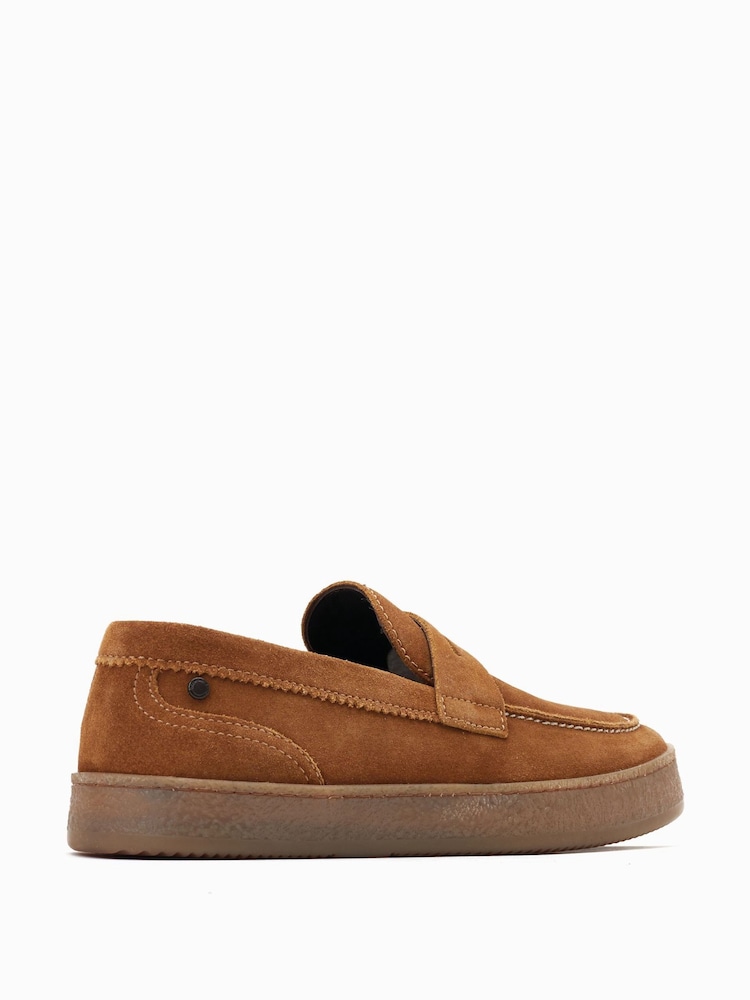 Base London Claude Slip On Penny Loafers - Image 2 of 6
