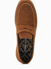 Base London Claude Slip On Penny Loafers - Image 4 of 6