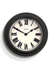Jones Clocks Grey Opera Charcoal Grey Wall Clock - Image 1 of 4