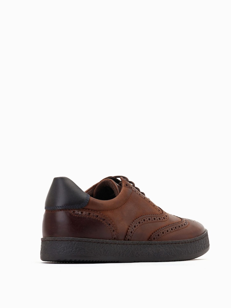 Base London Christo Brogue Sneakers - Image 2 of 6