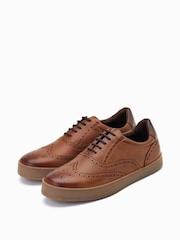 Base London Christo Brogue Sneakers - Image 3 of 6