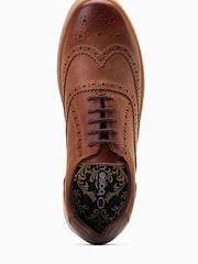 Base London Christo Brogue Sneakers - Image 4 of 6