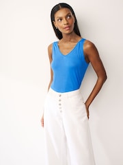 Blue Slouch Vest - Image 1 of 5