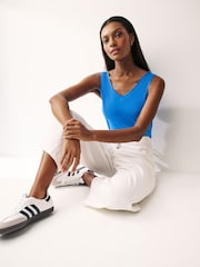 Blue Slouch Vest - Image 3 of 5