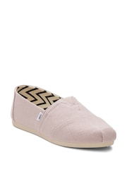 TOMS Alpargata Classic Vegan Recycled Cotton Shoes - Image 3 of 10