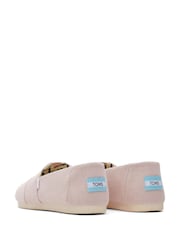 TOMS Alpargata Classic Vegan Recycled Cotton Shoes - Image 5 of 10
