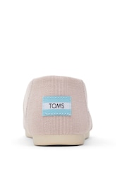TOMS Alpargata Classic Vegan Recycled Cotton Shoes - Image 6 of 10