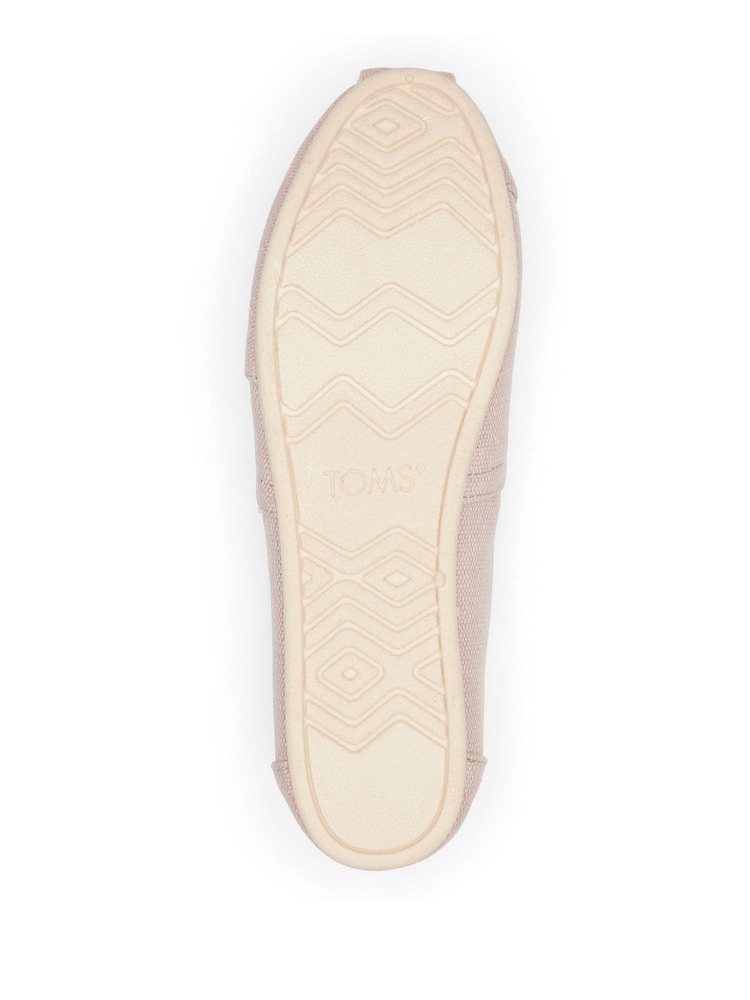 TOMS Alpargata Classic Vegan Recycled Cotton Shoes - Image 9 of 10
