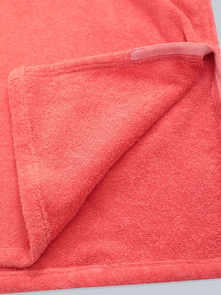 Animal Pink Womens Anna Towelling Changing Poncho - Image 8 of 8