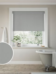 Ash Grey Solstice Made to Measure Blackout Roller Blind - Image 1 of 6