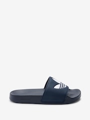 adidas Navy Originals Adilette Lite Slides - Image 1 of 6