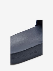 adidas Navy Originals Adilette Lite Slides - Image 5 of 6